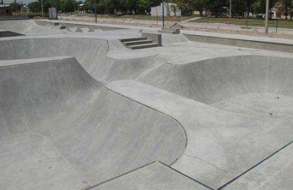 Pista de skate: est�n demoradas las obras