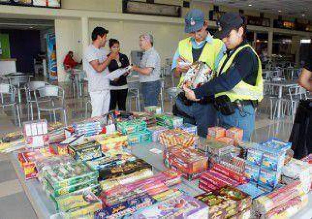 Reforzar�n controles por pirotecnia  