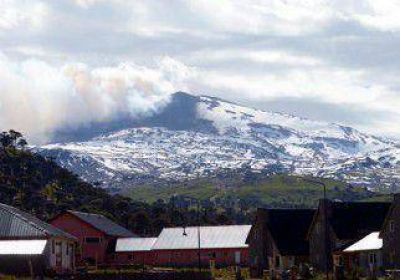 Volc�n Copahue disminuye su actividad y sigue el alerta naranja 