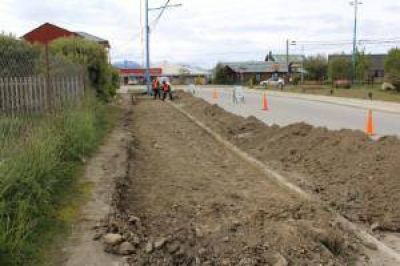 El municipio comienza la realizaci�n de la vereda en la calle De La Estancia