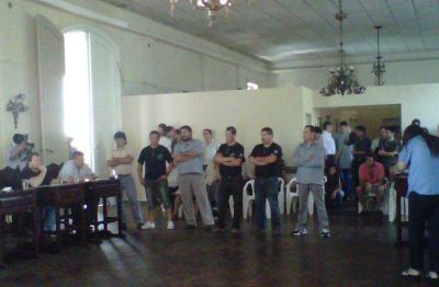 Trabajadores de Curtarsa llevaron su preocupaci�n al Concejo