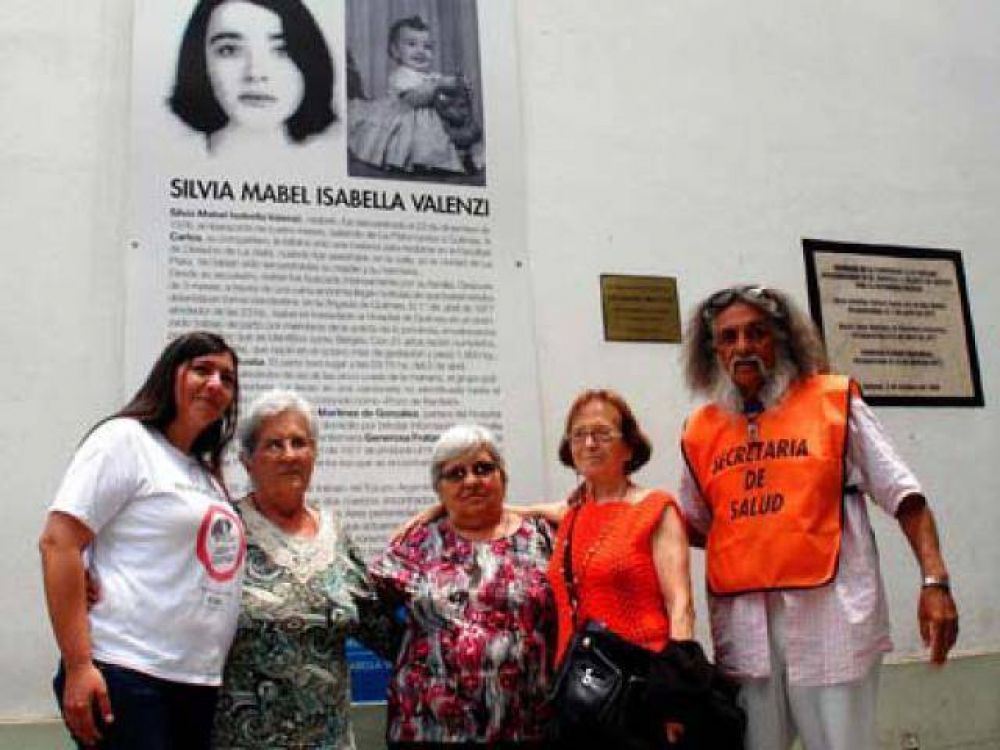 Homenaje a desaparecidos en la ltima dictadura militar