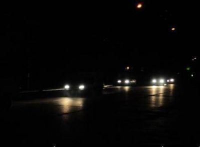 APAGON DEJA A GRAN PARTE DE LA CIUDAD SIN LUZ, MALESTAR DE LOS VECINOS