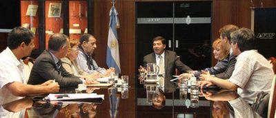 Echegaray recibi� a Trankels en una importante gesti�n para la region