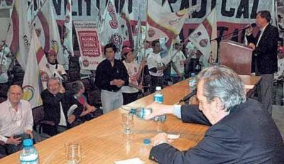 En el �ltimo paso por C�rdoba vaticin� el regreso de la UCR