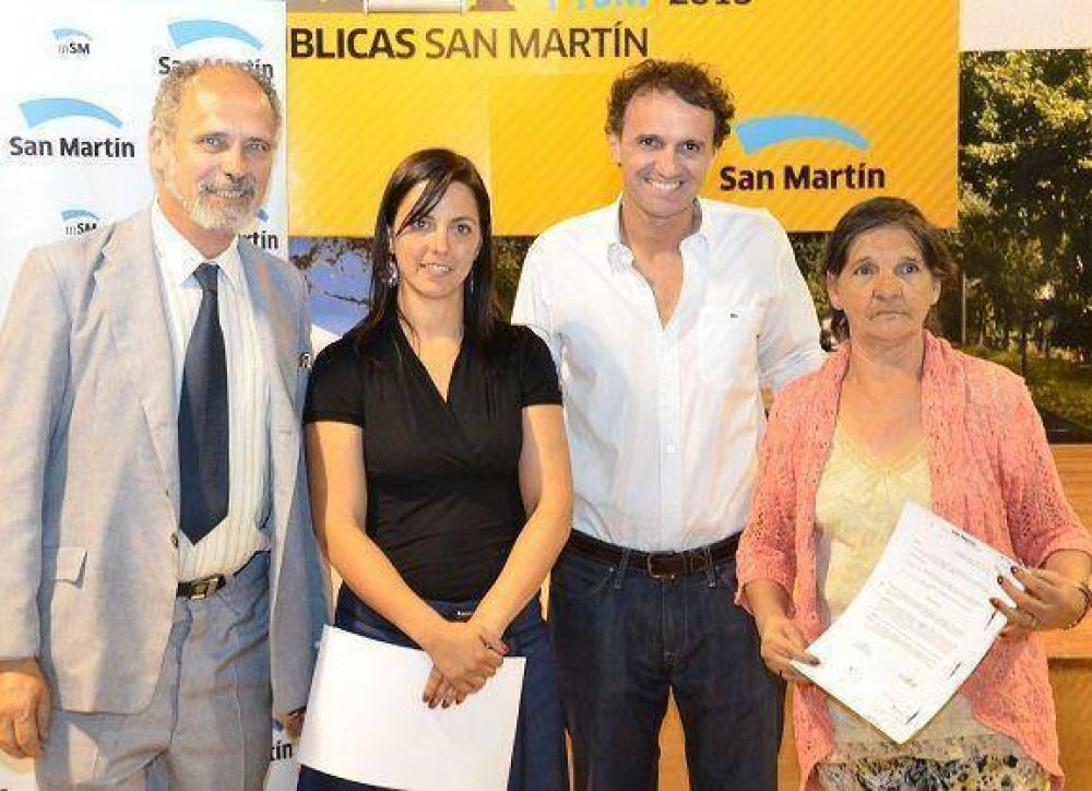 Reconocimientos y subsidios para treinta instituciones de San Mart�n