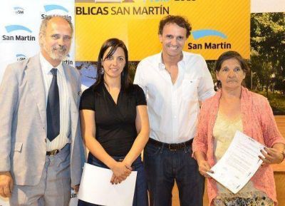 Reconocimientos y subsidios para treinta instituciones de San Mart�n