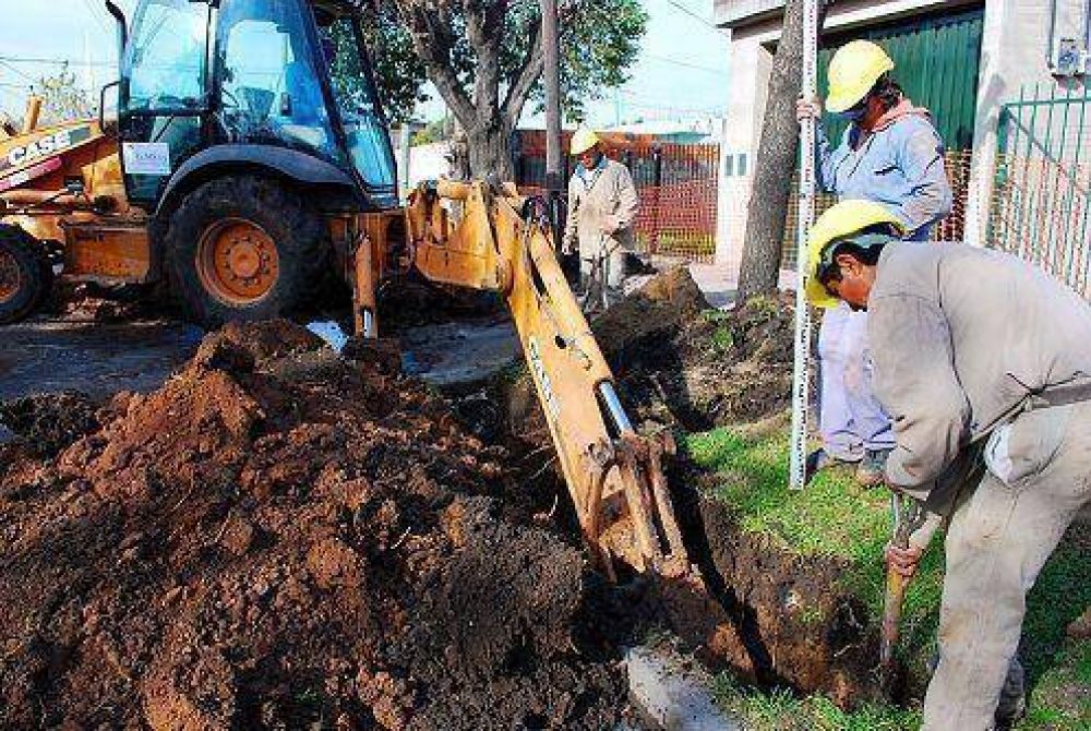 Brown: ya funcionan las cloacas