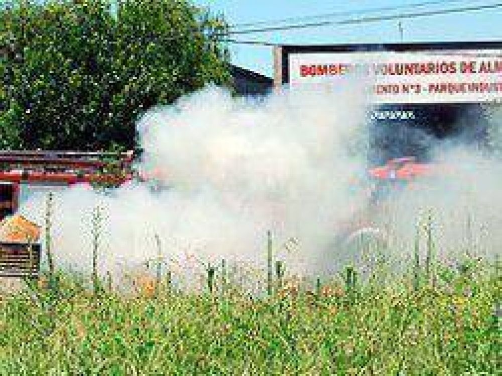 Destruyeron m�s de 600 kilos de pirotecnia ilegal en Almirante Brown