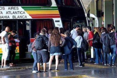 Porte�os iniciaron el �xodo tur�stico �. Mar del Plata los espera
