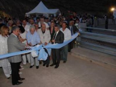 El Gobernador inaugur� el dique de Estancia Grande 