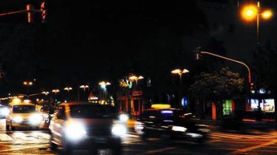 Tr�nsito porte�o: Problemas para circular por los sem�foros que no andan