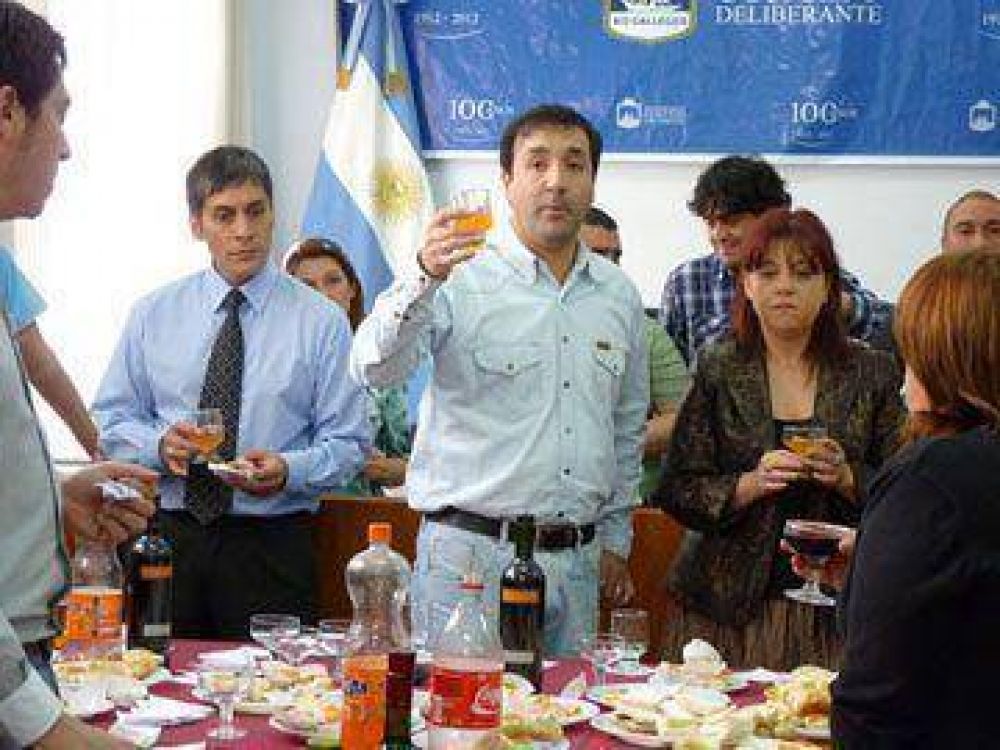 Brindis de Fin de A�o en el Concejo Deliberante