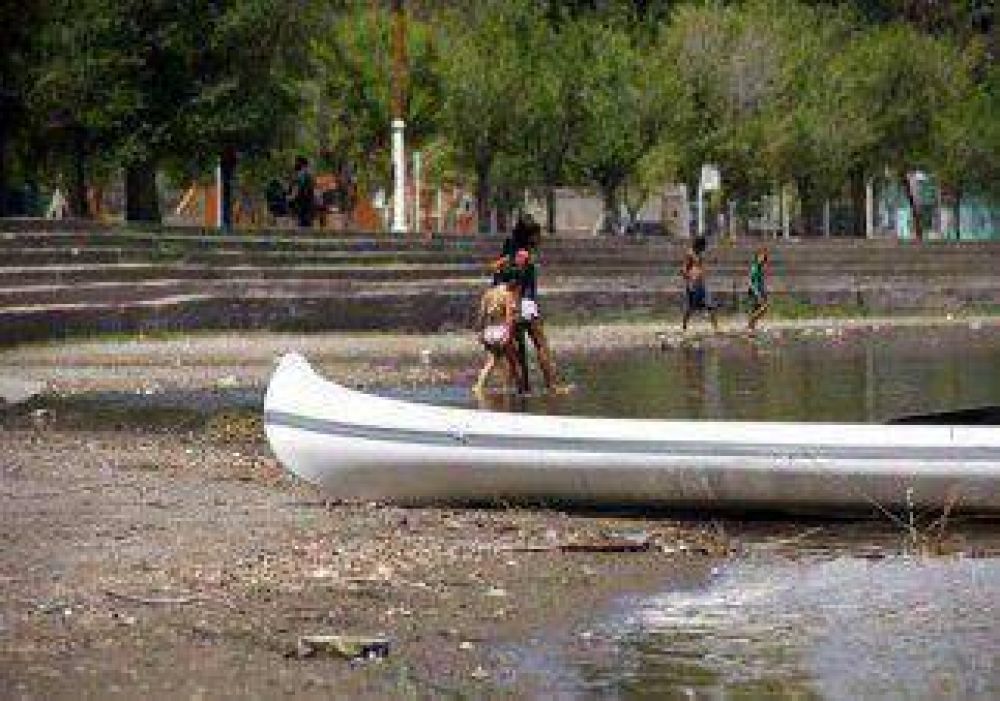 El bajo caudal se siente en balnearios 