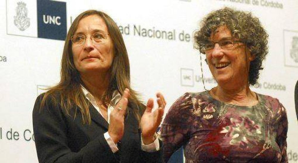 Muri� Hebe Goldenhersch, vicerrectora de la UNC