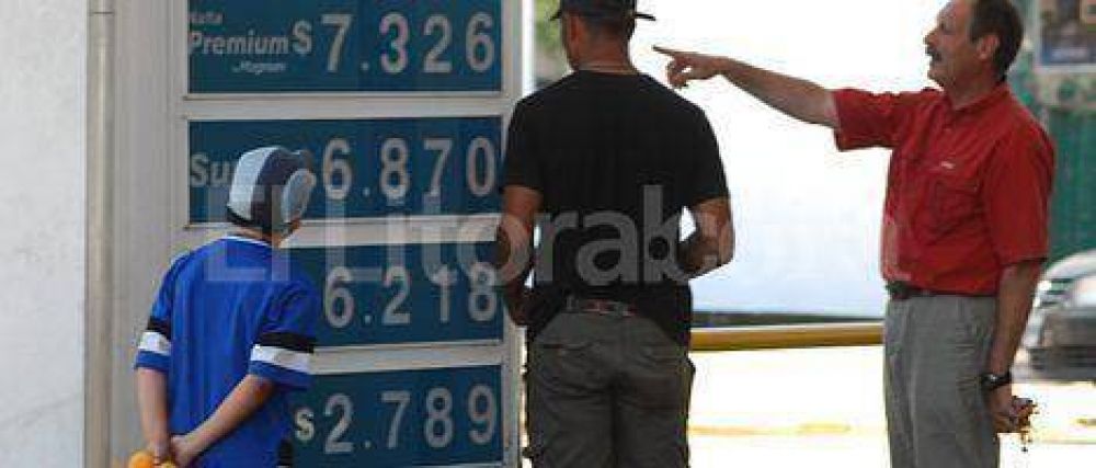 Se generaliza el aumento de precios de los combustibles en la ciudad
