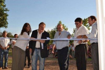 Inauguraron obras en Ingeniero Luiggi