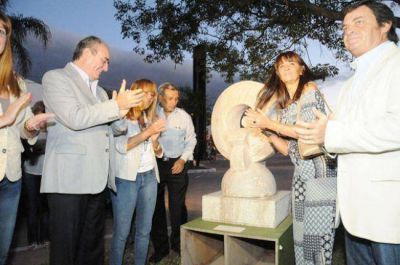 Inauguraron la Rambla de las Esculturas, en la zona norte de Resistencia