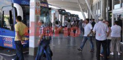 Intenso movimiento tur�stico en la Terminal de �mnibus