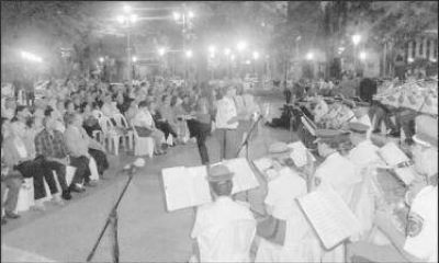 Retreta de fin de a�o de la Banda de M�sica del Servicio Penitenciario Provincial 
