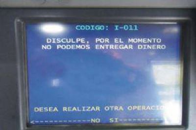 Otro fin de semana largo sin cajeros autom�ticos en Fiambal� y Tinogasta