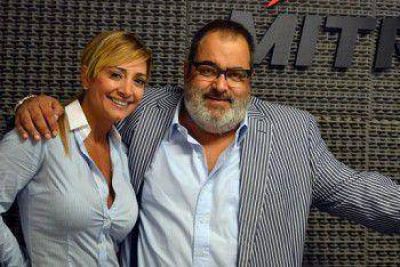 Jorge Lanata y Andrea Ghidone hacen radio desde Mar del Plata