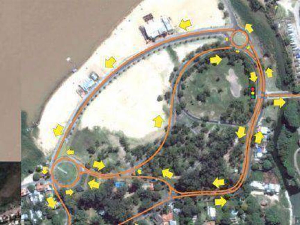 El mi�rcoles abrir�n el puente que une el Thompson con el N�utico 