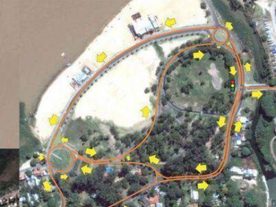 El mi�rcoles abrir�n el puente que une el Thompson con el N�utico 