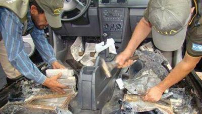 Gendarmer�a secuestr� 77 kilos de marihuana