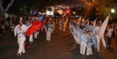 Los danzantes levantaron la bandera de la integraci�n