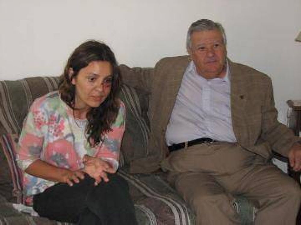 "Sent� la explosi�n y estaba ba�ada en sangre"