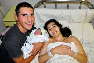 Bautista, el primer beb� del a�o