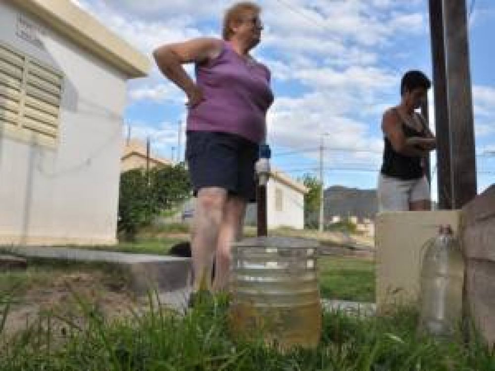 De a poco vuelve el agua en la zona sur de la capital puntana