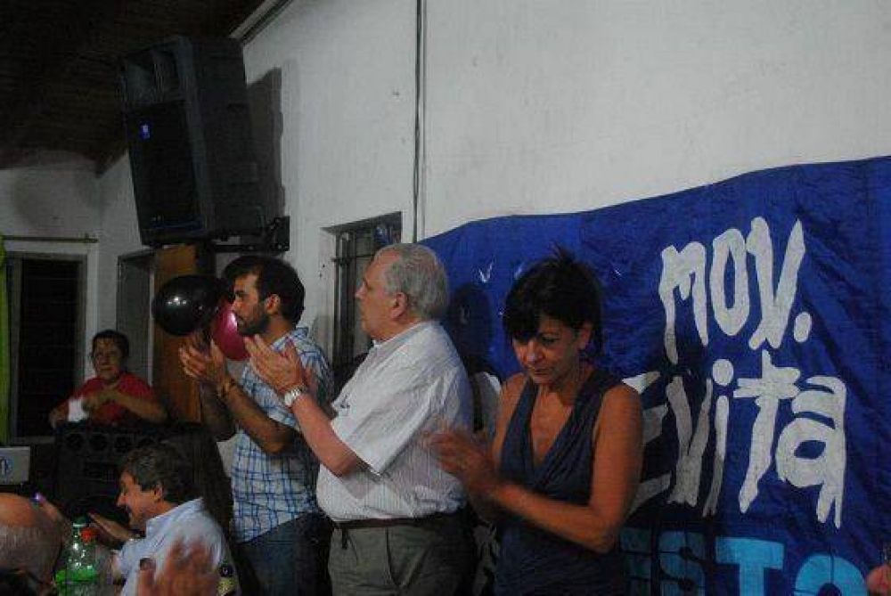 El Movimiento Evita cerr� el a�o con unas 200 personas en Vicente L�pez