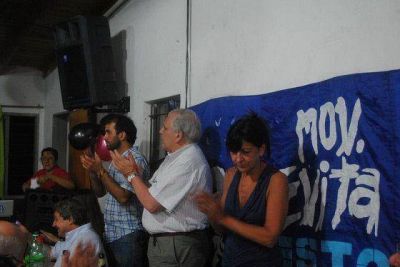 El Movimiento Evita cerr� el a�o con unas 200 personas en Vicente L�pez