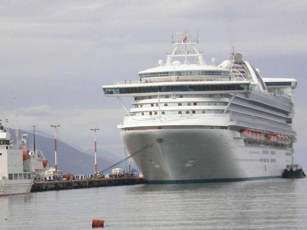 A pesar de todos unos 6 mil cruceristas visitaron Ushuaia 
