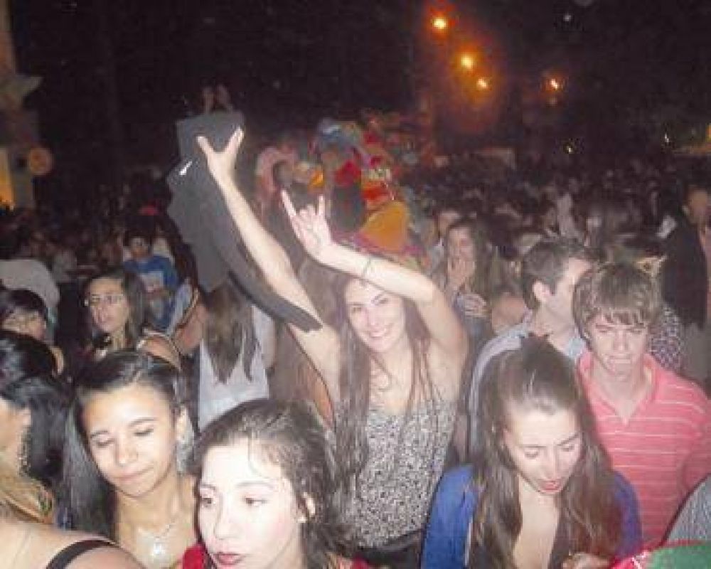 La plaza fue epicentro de los festejos 