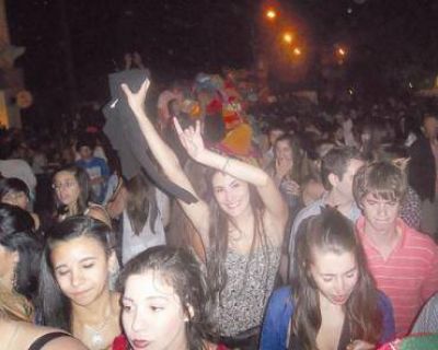 La plaza fue epicentro de los festejos 