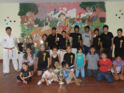 Cierre de clases de Taekwondo en Se.Pa.Ve La Tablada