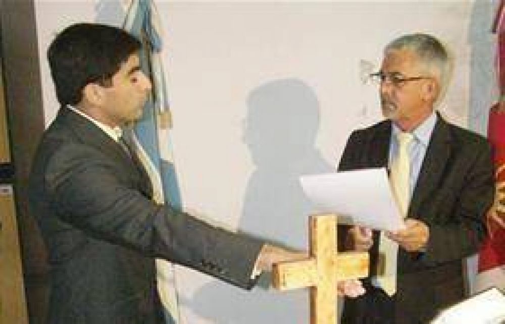 Jur� el subsecretario de Desarrollo Social 