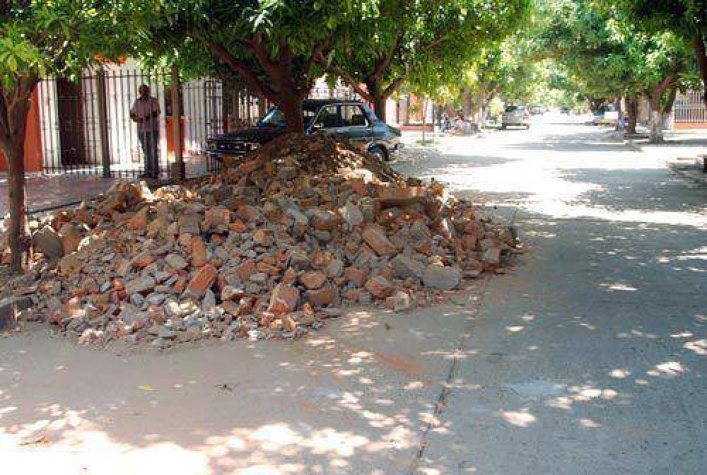 S�lo los mi�rcoles se pueden sacar a la calle escombros y otros residuos similares