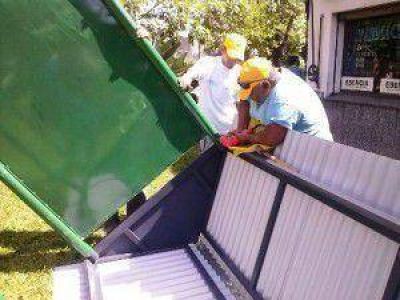 El Municipio Contin�a Colocando Refugios