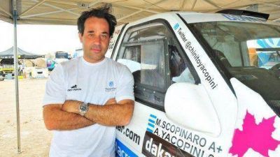 Adri�n Yacopini: "S�lo queda esperar la largada" 