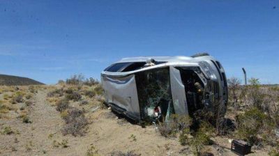 Un matrimonio de R�o Gallegos volc� en Chubut 