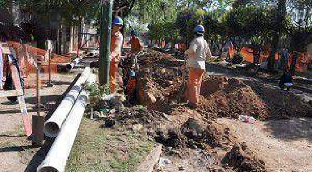 Construyen m�s desag�es pluviales en Santa Catalina