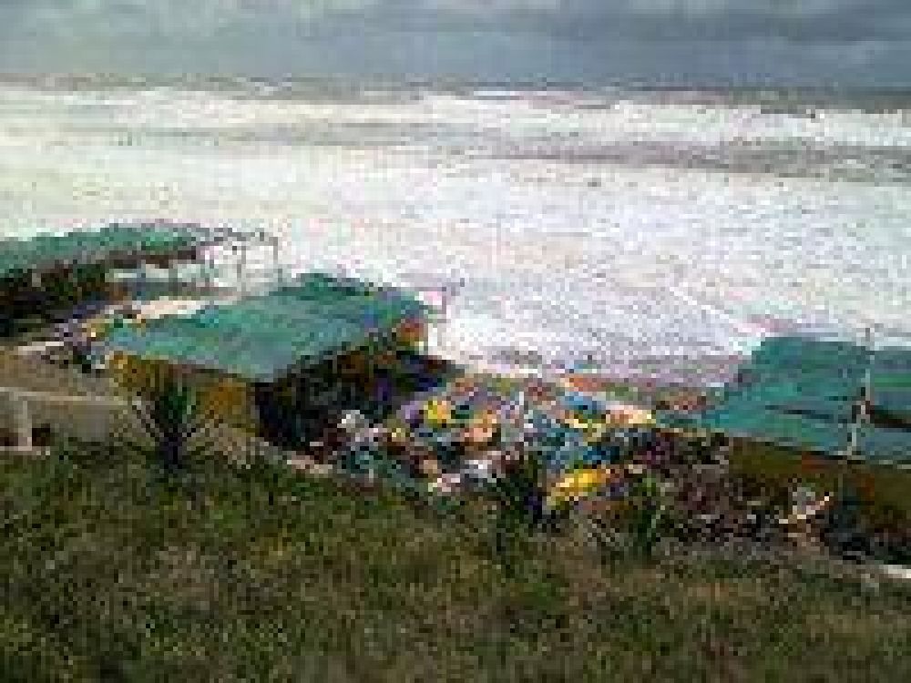 Las �ltimas tormentas destrozaron balnearios de la zona