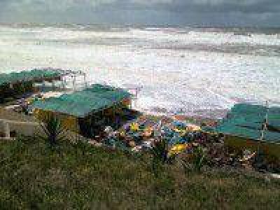 Las �ltimas tormentas destrozaron balnearios de la zona