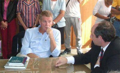 De Narv�ez estuvo en Mercedes 