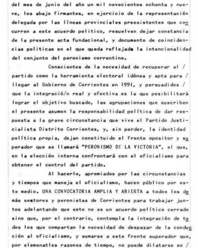 A 22 a�os de un punto de inflexi�n en el PJ de Corrientes