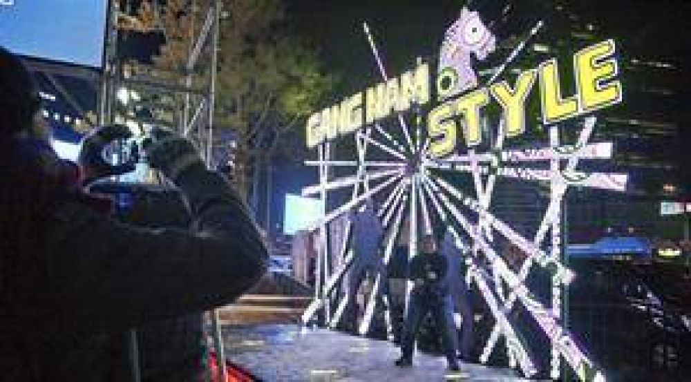El distrito de Gangnam se proyecta al ritmo del rap